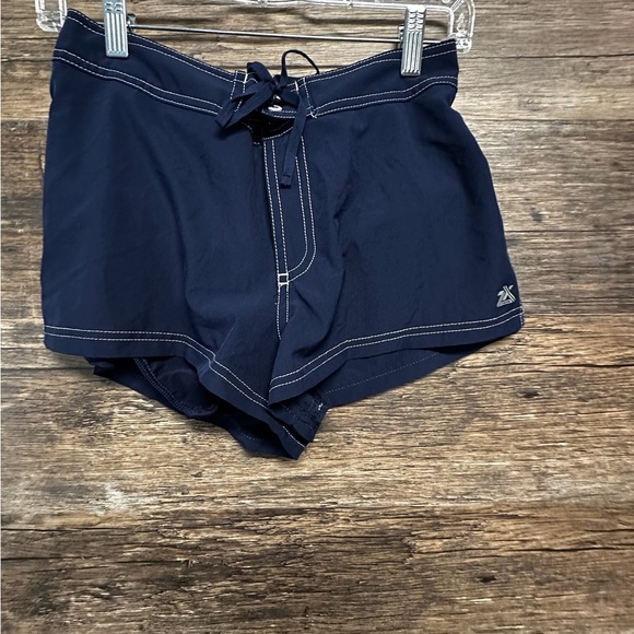 ZeroXposur Blue Swim Shorts Quick-Drying Drawstring - Picture 1 of 6